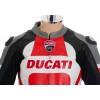 Ducati Corse Tri Colour Leather Motorcycle Jacket Ducati Corse Tri Colour Leather Motorcycle Jacket